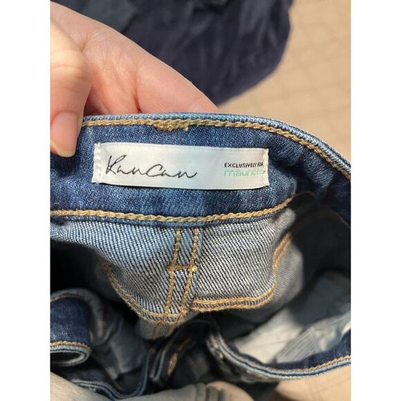 Women's KanCan Raw Hem Skinny Jeans - Picture 2 of 3